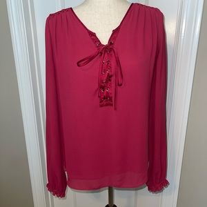 White House Black Market Size 14 Top